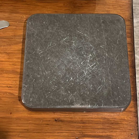 Ralph Lauren Watchband Pattern Cheese Cutting block board with knife vintage - Picture 9 of 14